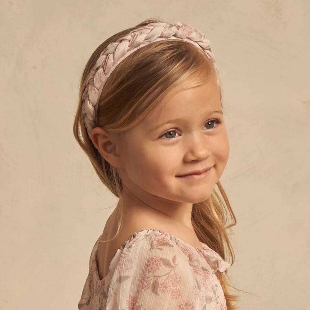 Noralee Braided Headband French Hydrangea